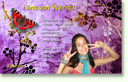 Website voor Nina van Wersch